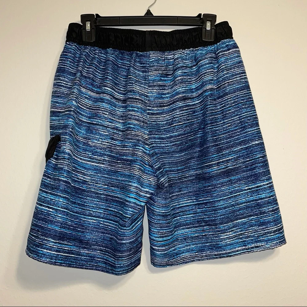Adidas Mens Blue and Black Swim Short size M‎